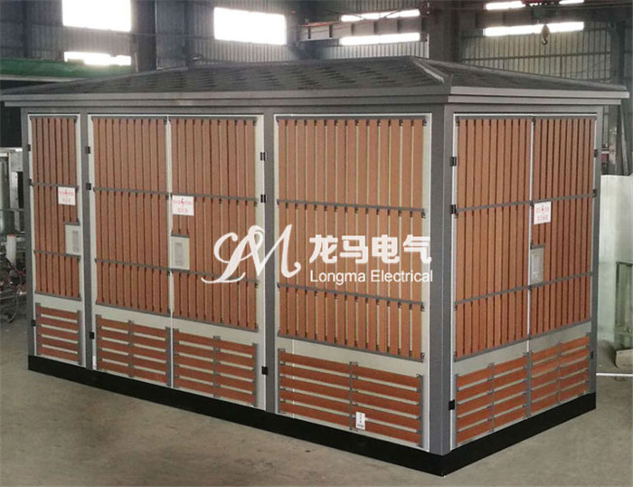 基礎(chǔ)彩鋼板10kv歐式箱變